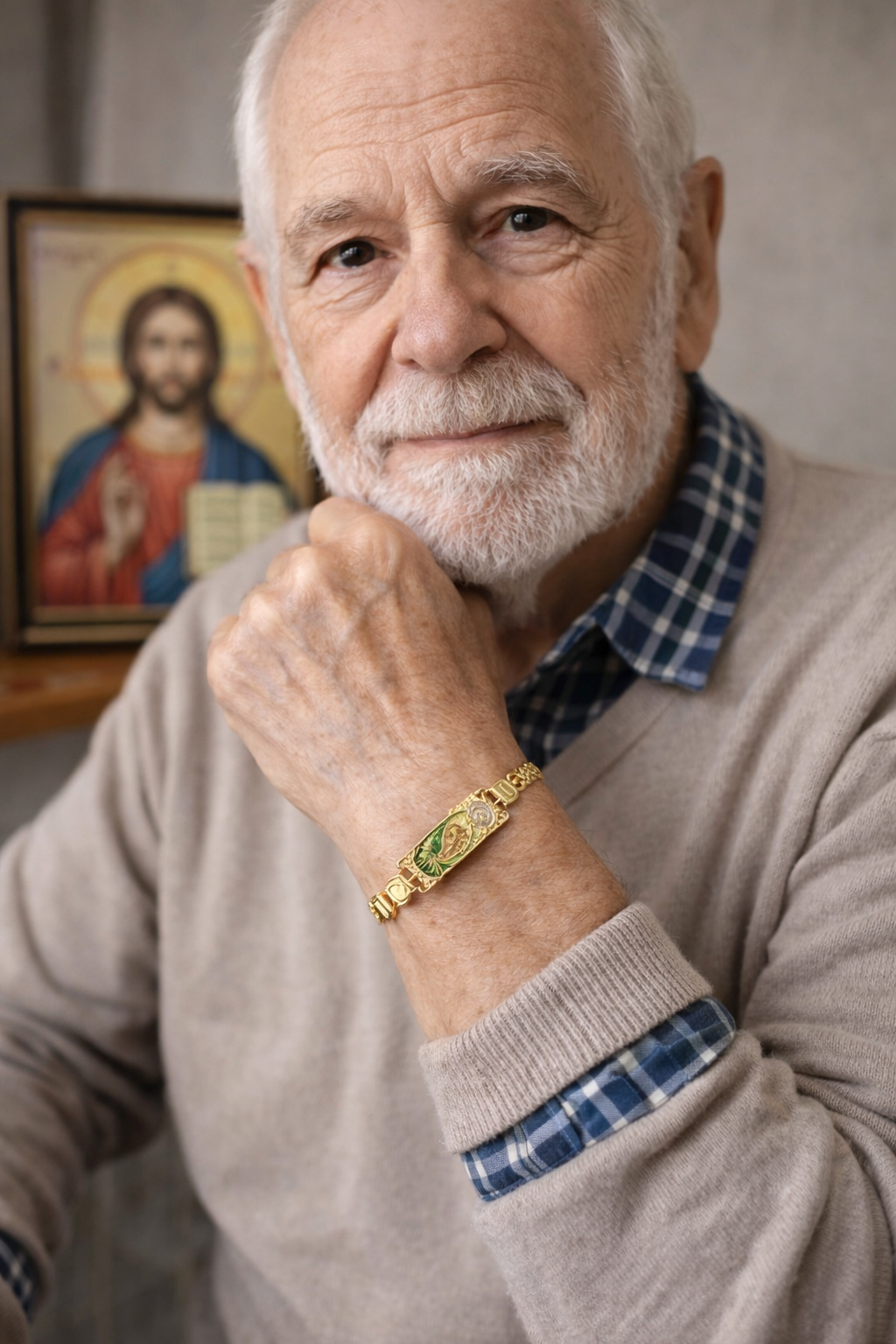 Brățara sfântă cu Domnul Nostru Iisus Hristos
