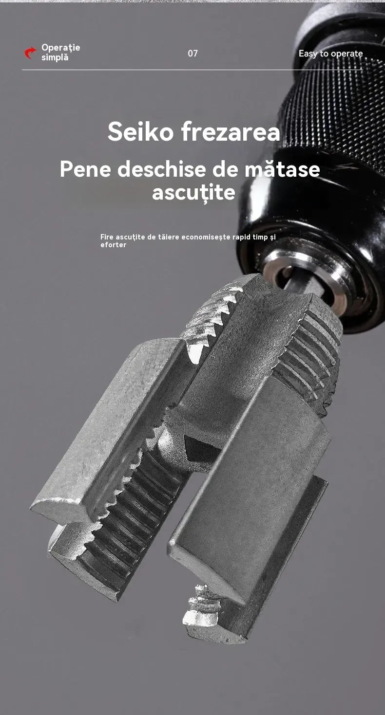 Dispozitiv profesional pentru filet interior și exterior