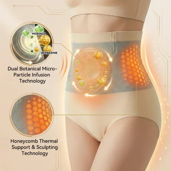 Pantaloni modelatori microfibră