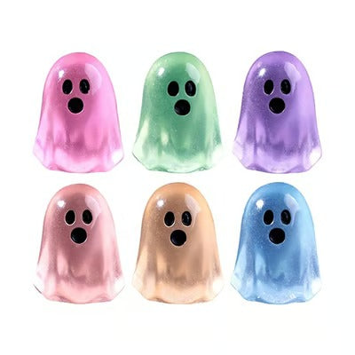 👻 Mini-Fantome Fosforescente – Set Decorativ Halloween ✨