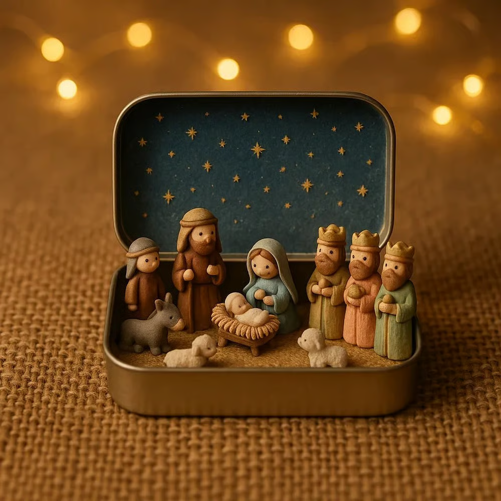 ❤️ Nașterea Domnului în Miniatură – O Poveste de Păstrat