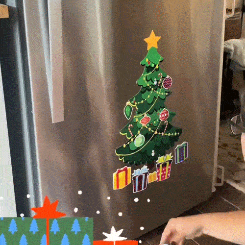 🎄 Set Magneți de Crăciun – 24 Piese