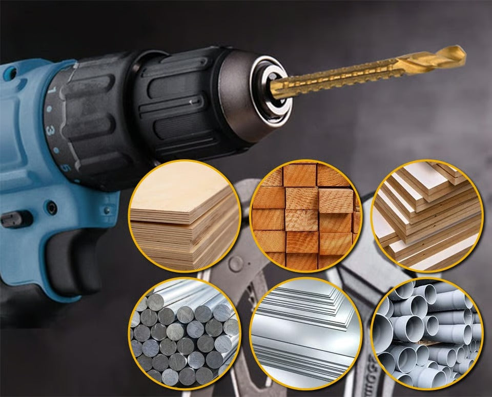 DrillCut™ – Burghiul Multifuncțional 6 în 1