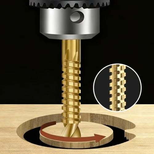 DrillCut™ – Burghiul Multifuncțional 6 în 1
